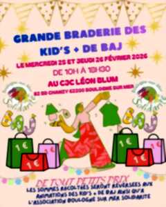 photo grande braderie organisée par Boulogne Action Jeunesse