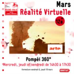 photo Micro-Folie - Réalité Virtuelle : Pompéi 360°