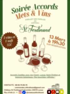 photo Soirée accords mets et vins au Château St-Ferdinand