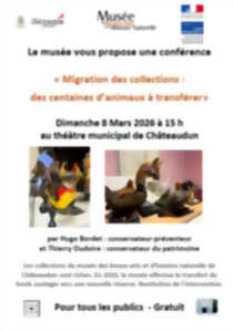 photo Conférence - Migration des collections : des centaines d'animaux à transférer