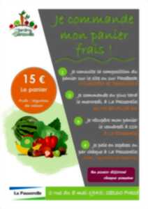 photo Je commande mon panier frais !