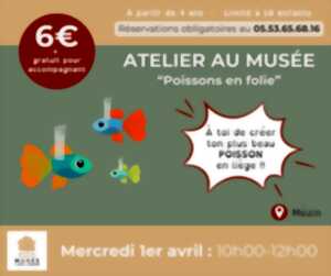 photo Atelier Poisson en folie!