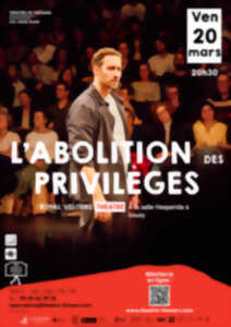 photo L'abolition des privilèges - théâtre