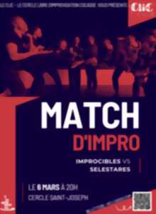 photo Match d'impro : Les Improcibles vs les Sélestarés