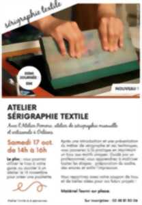 photo Atelier sérigraphie textile