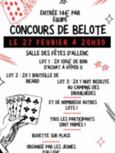 photo CONCOURS DE BELOTE