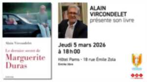 photo ALAIN VIRCONDELET PRÉSENTE SON LIVRE 