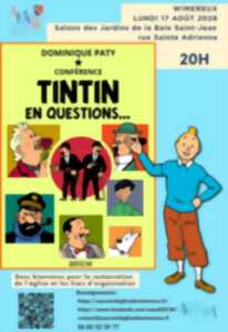 photo AEICW : Conférence « Tintin en question »