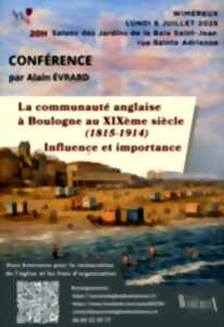 photo AEICW : Conférence « La communauté anglaise à Boulogne s/m au XIXe s (1815-1914) – influence et importance »