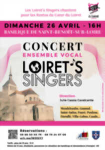 photo Concert ensemble vocal Loiret's singers