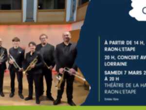 photo Master-class et concert avec l'Ensemble de trompettes de Lorraine