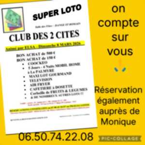photo LOTO - LE 08/03 - CLUB DES 2 CITÉS