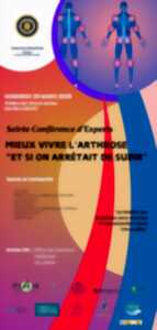 photo Conférence : Mieux vivre avec l'arthrose