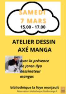 photo Atelier dessin avec Joren Ilya à La Foye-Monjault