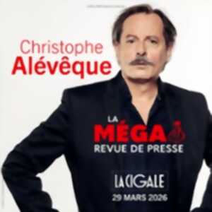 photo Christophe Alévêque - La Méga Revue de Presse - La Cigale, Paris