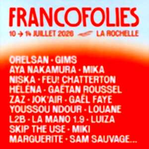 photo Francofolies de La Rochelle