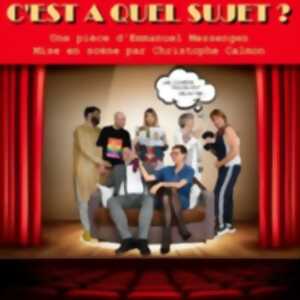 photo C'est à Quel Sujet ?