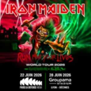 photo Iron Maiden - Run For Your Lives World Tour 2026