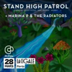 photo Stand High Patrol + Marina P & The Radiators
