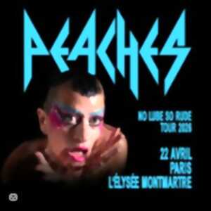 photo Peaches + 1ére partie