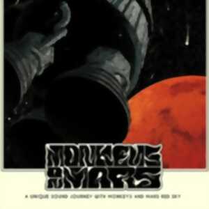 photo Monkeys On Mars (MARS RED SKY + MONKEY3)