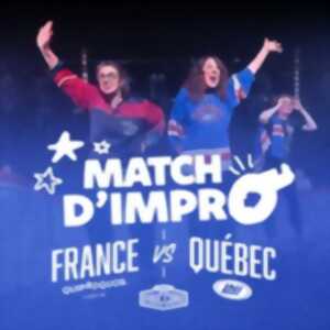 photo Match D'impro France VS Québec