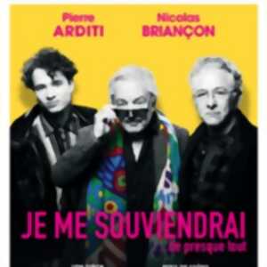 photo Je me Souviendrai de Presque Tout - Théâtre Montparnasse, Paris