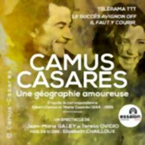 photo Camus-Casares, une Géographie Amoureuse - Théâtre de l'Essaïon, Paris