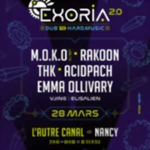 photo Exoria - M.O.K.O (DJ Set) + Rakoon + THK