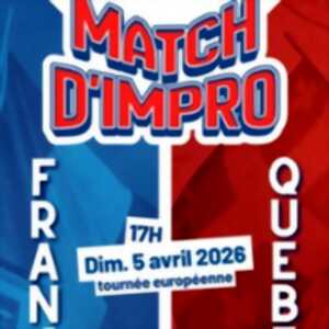 photo Match D'impro France VS Québec