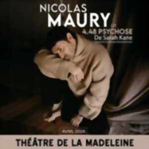 photo Nicolas Maury - 4.48 Psychose De Sarah Kane - Théâtre de la Madeleine, Paris