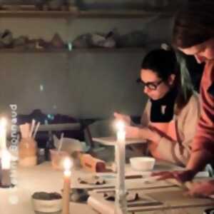 photo Atelier poterie à la bougie