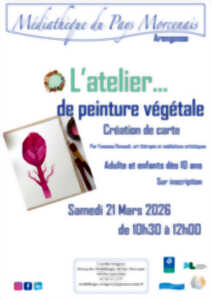 photo L'atelier de peinture végétale - Création de carte