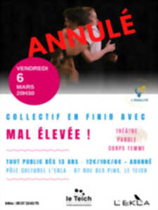 photo ANNULE. Mal élevée !