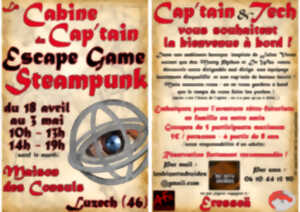 photo La Cabine du Cap’tain - Escape Game Steampunk