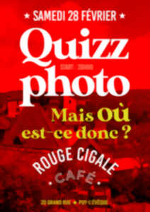 photo Soirée quizz photo du rouge cigale café