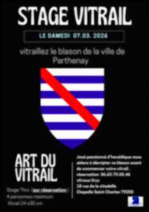 photo Vitraillez le blason de la ville de Parthenay