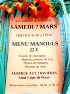 photo LES TABLÉES DE ST LÉGER - MENU MANOULS