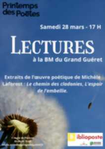 photo Le Printemps des Poètes