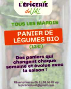 photo Epicerie du Val : Paniers de légumes bio