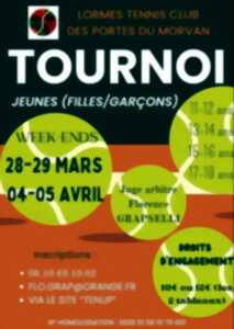 photo Tournoi de tennis jeunes