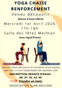 photo Yoga sur chaise