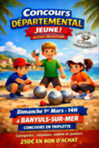 photo PETANQUE - CONCOURS DEPARTEMENTAL JEUNES