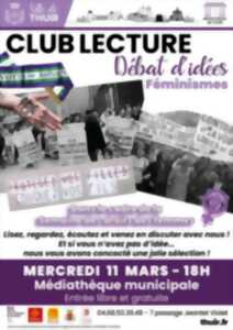 photo CLUB DE LECTURE  - DÉBAT D'IDÉES