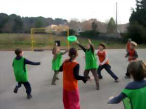 photo Initiation à l'ultimate et activité manuelle