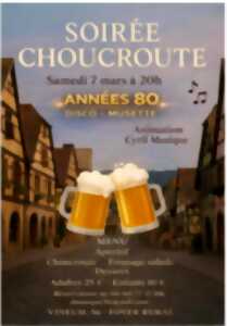 photo Soirée choucroute année 80