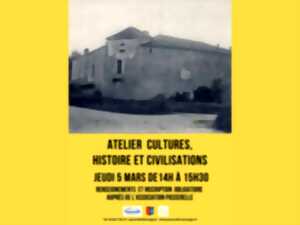 photo Ateliers cultures, histoire et civilisations