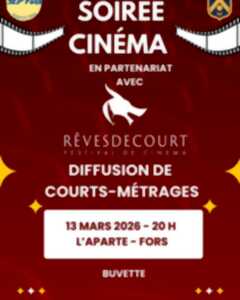 photo Soirée cinéma -courts métrages- à Fors