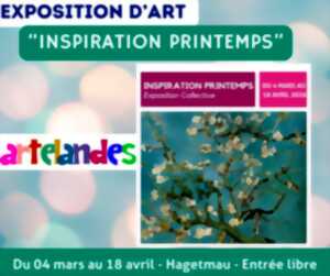 photo Exposition de peinture « Inspiration Printemps » par l’association ArteLandes