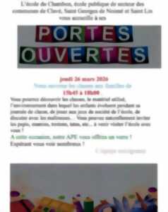 photo Portes ouvertes à l'école du Chambon